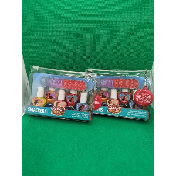 2 Lip Smacker Disney Elena Of Avalor Nail Polish set - Picture 1 of 2